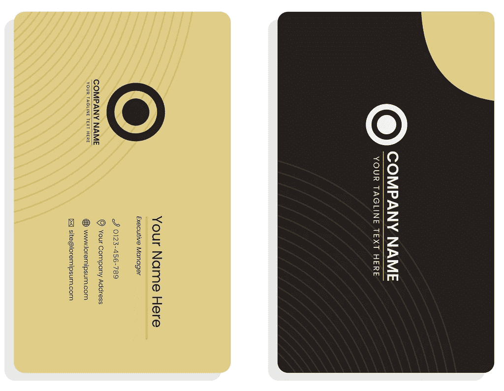 Digital Visiting Card Design Service in Navi Mumbai and India by Atooba